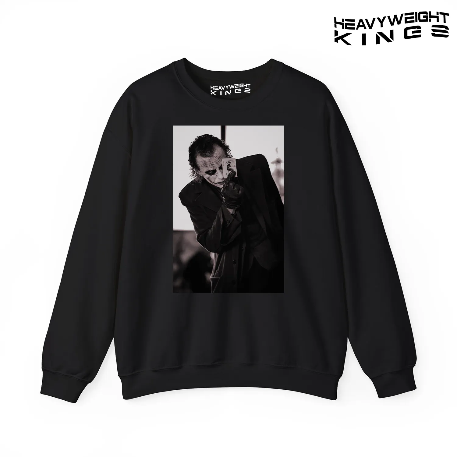 Joker Style Sweater Shirt featuring a bold graphic of the Joker character.