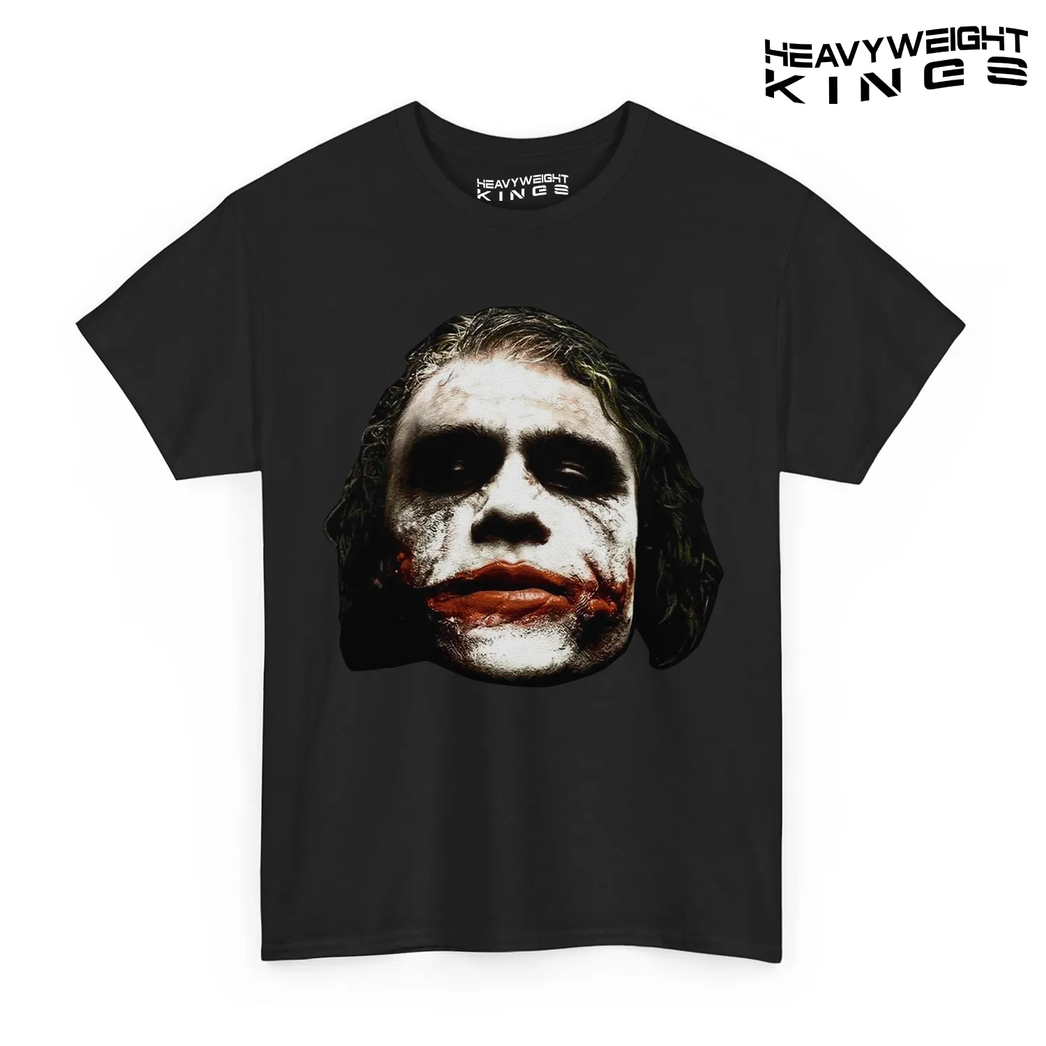 Joker T-Shirt with Contempt for the Weak featuring the iconic face of the Joker with a menacing grin.