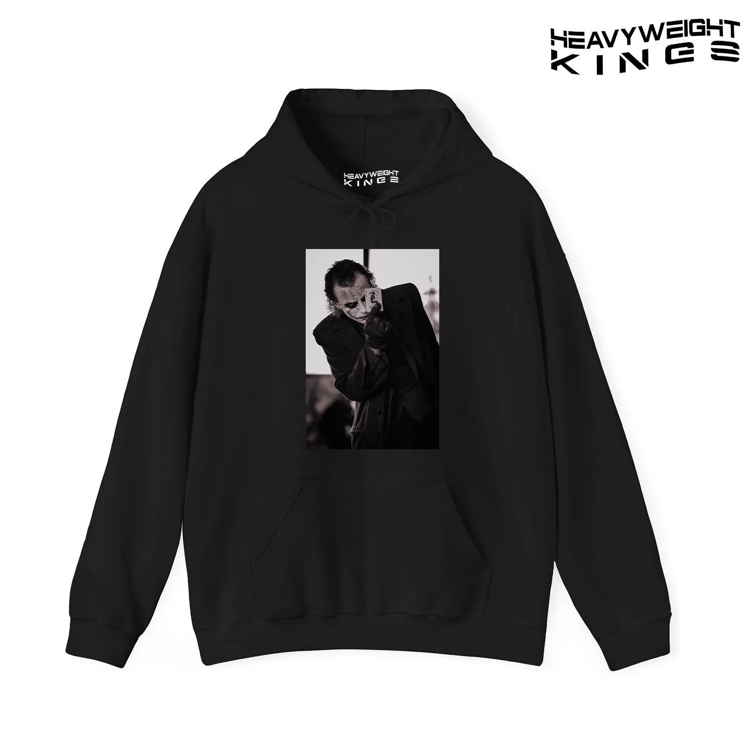 Joker Hoodie with cool graphic print from Heavyweight Kings