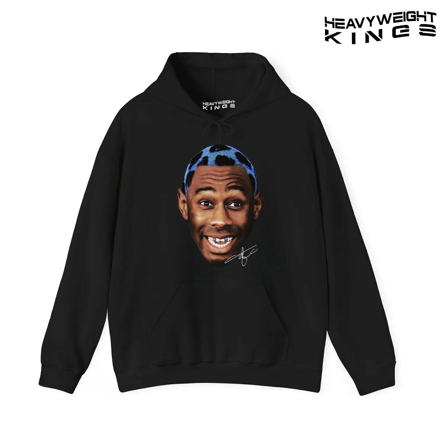 Big Face Tyler the Creator Hoodie – Unisex streetwear with bold Tyler face graphic